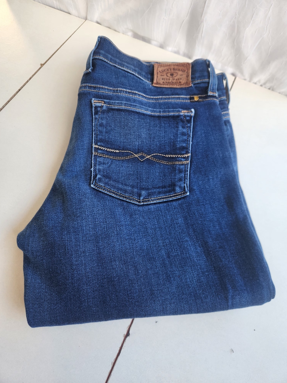 Lucky Brand Women's Blue Denim Jeans Charlie Skinny 6